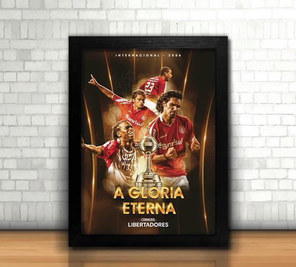 Quadro Internacional Libertadores 2006 (20x30cm)