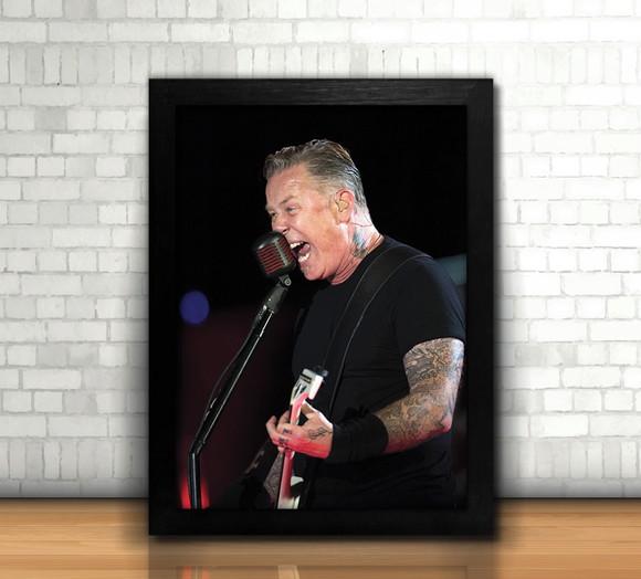 Quadro James Hetfield / Metallica