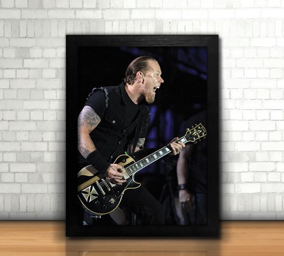 Quadro James Hetfield / Metallica