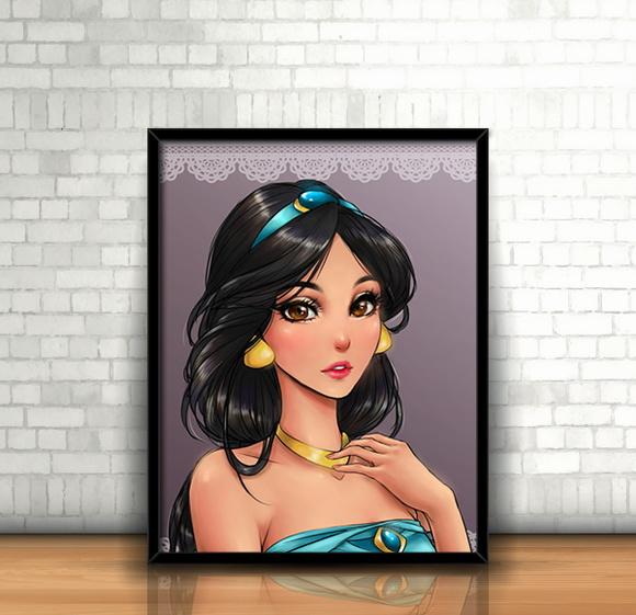Quadro Jasmine / Anime