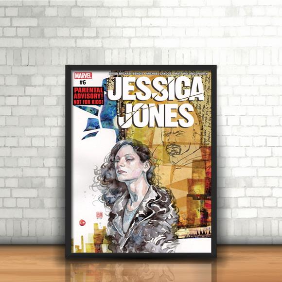 Quadro Jessica Jones / Defensores