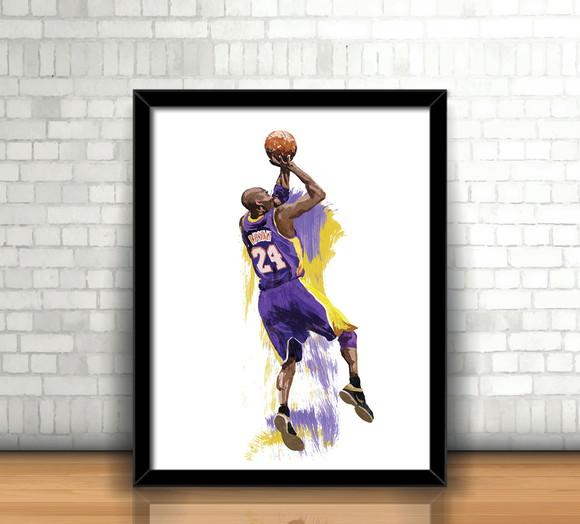 Quadro Kobe Bryant / Lakers
