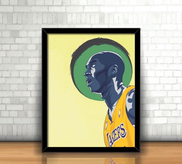 Quadro Kobe Bryant / Lakers