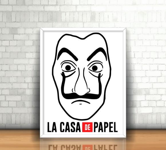 Quadro La Casa de Papel