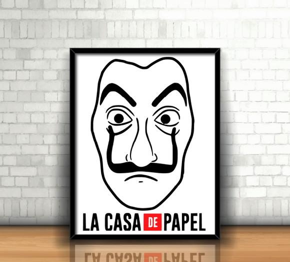 Quadro La Casa de Papel