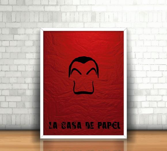 Quadro La Casa de Papel