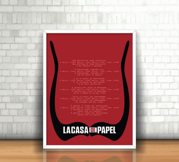 Quadro La Casa de Papel