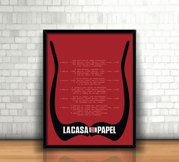 Quadro La Casa de Papel