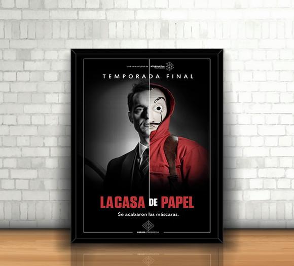 Quadro La Casa de Papel