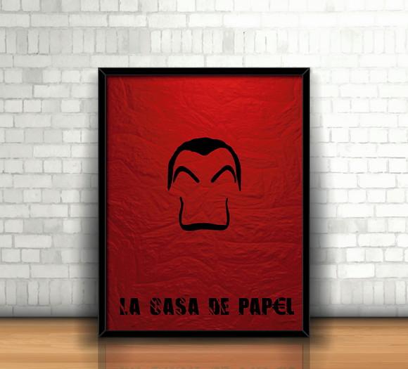 Quadro La Casa de Papel