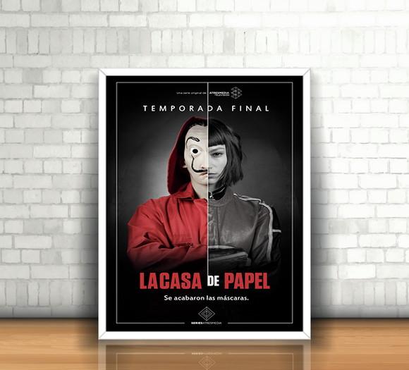 Quadro La Casa de Papel