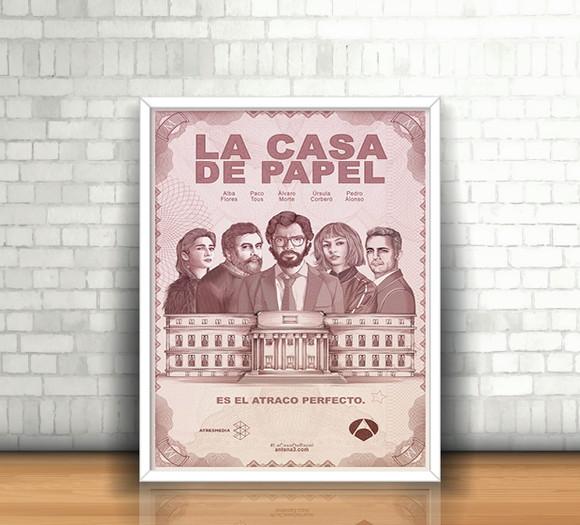 Quadro La Casa de Papel