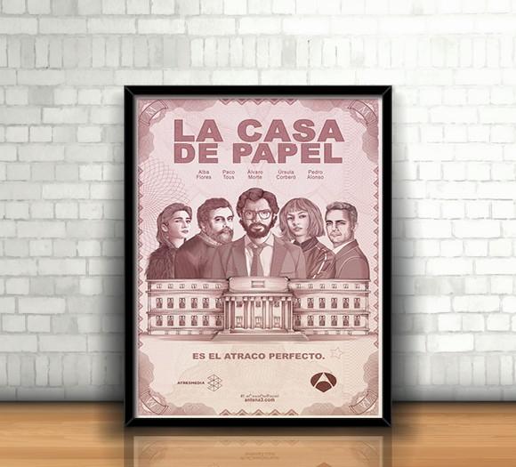 Quadro La Casa de Papel