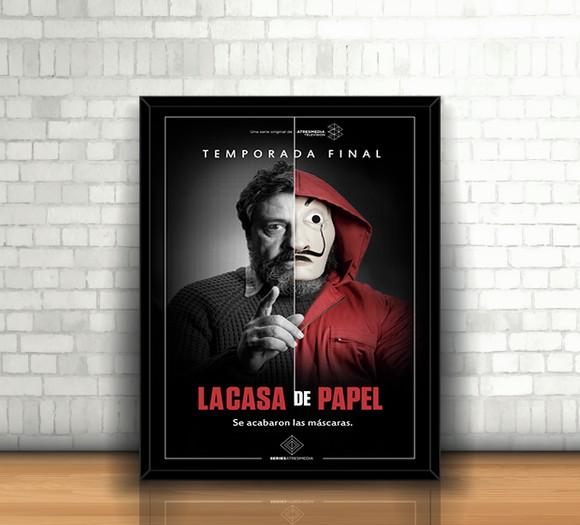 Quadro La Casa de Papel