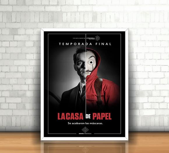 Quadro La Casa de Papel