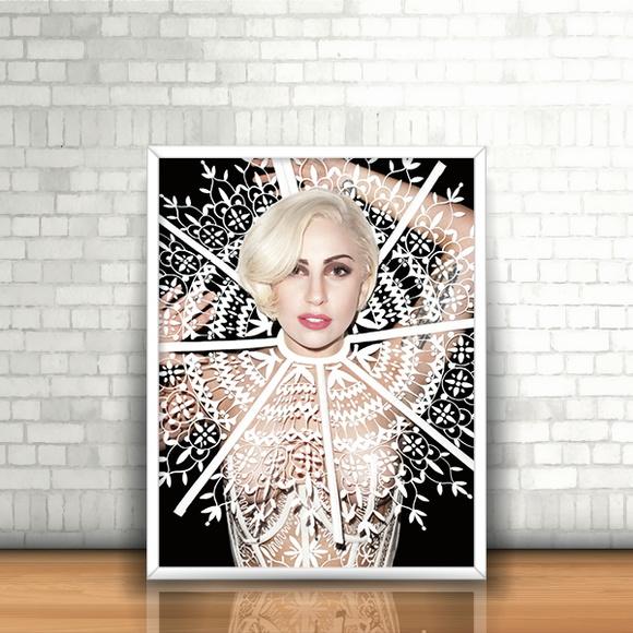 Quadro Lady Gaga