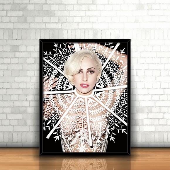 Quadro Lady Gaga