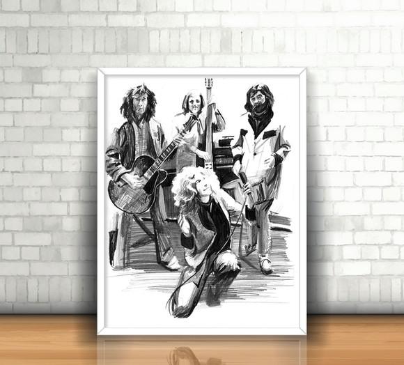Quadro Led Zeppelin