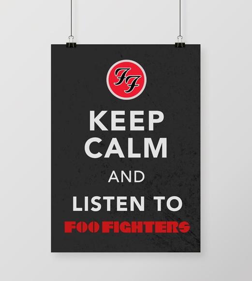 Quadro Listen to Foo Fighters