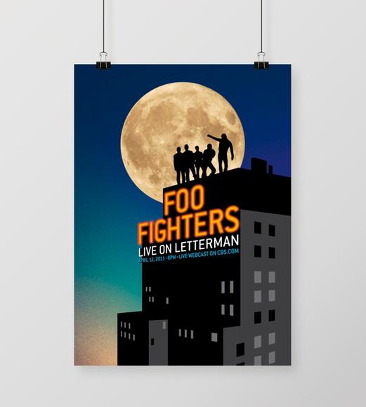 Quadro Live on Letterman / Foo Fighters