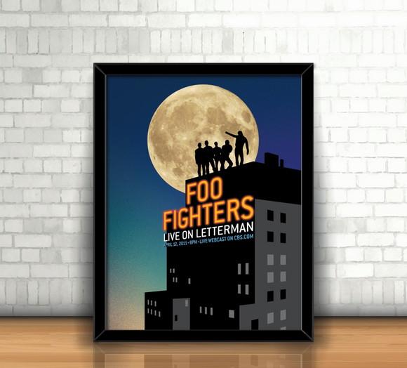 Quadro Live on Letterman / Foo Fighters