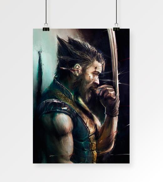 Quadro Logan / Wolverine