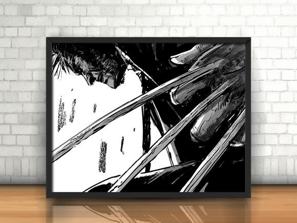 Quadro Logan / Wolverine