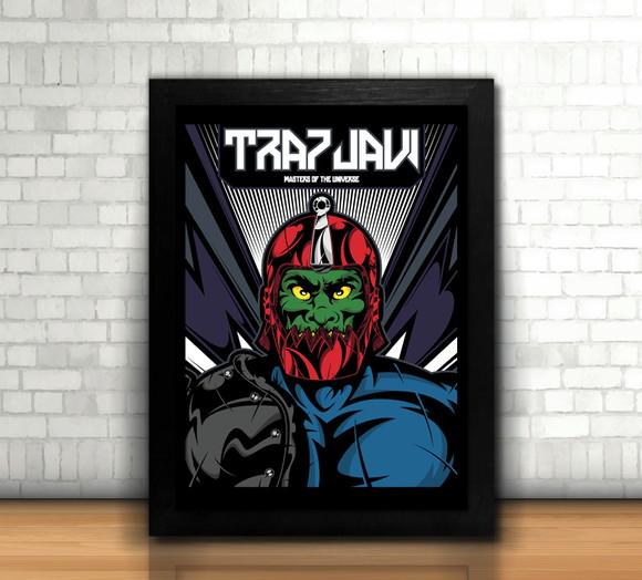 Quadro Mandibula / He-Man / 20x30cm / com vidro