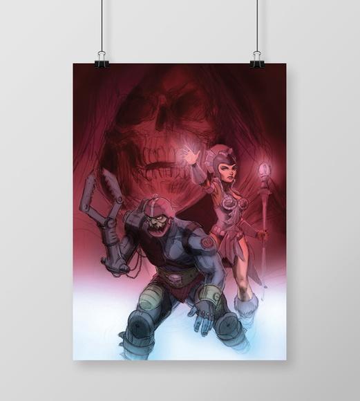 Quadro Mandíbula e Malígna / He-Man