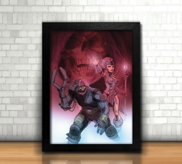 Quadro Mandíbula e Malígna / He-Man