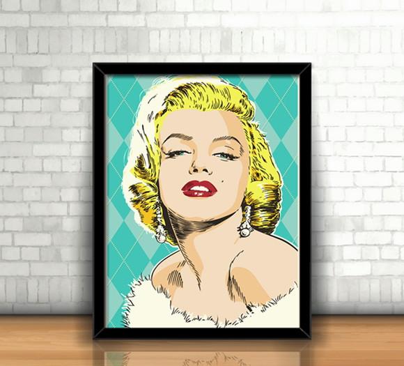 Quadro Marilyn Monroe