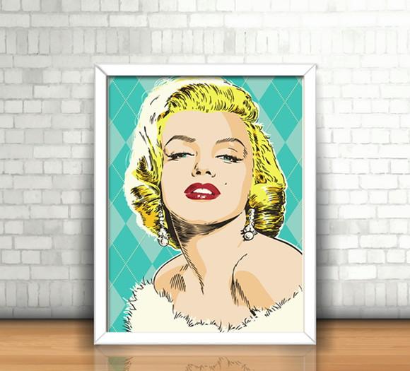 Quadro Marilyn Monroe