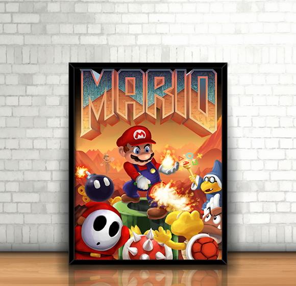 Quadro Mario Bros
