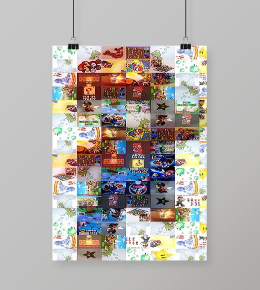 Quadro Mario Bros