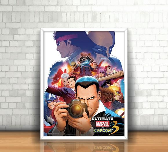 Quadro Marvel vs Capcom