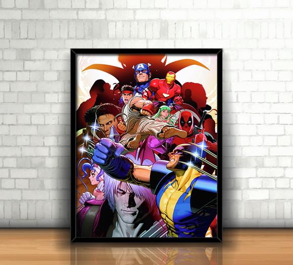 Quadro Marvel vs Capcom