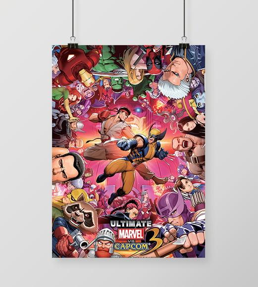 Quadro Marvel vs Capcom