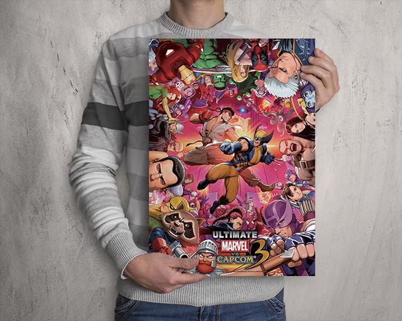 Quadro Marvel vs Capcom