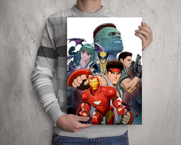 Quadro Marvel vs Capcom