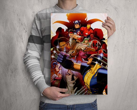 Quadro Marvel vs Capcom