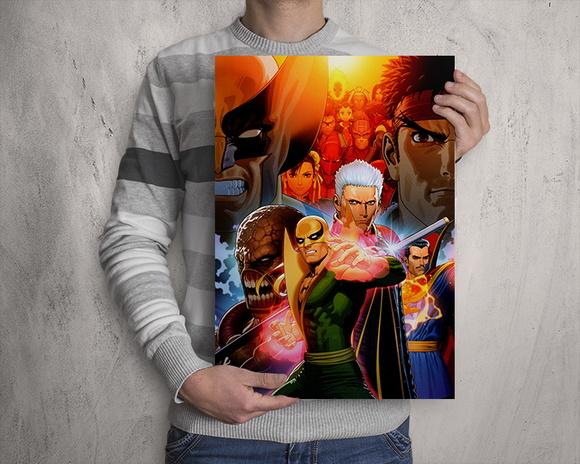 Quadro Marvel vs Capcom