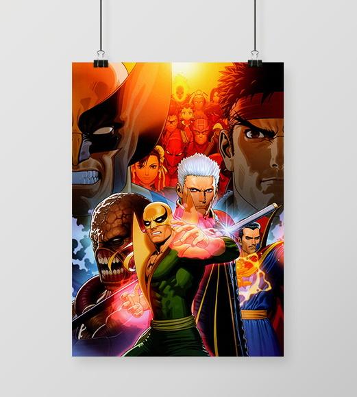 Quadro Marvel vs Capcom