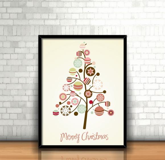 Quadro Merry Christmas
