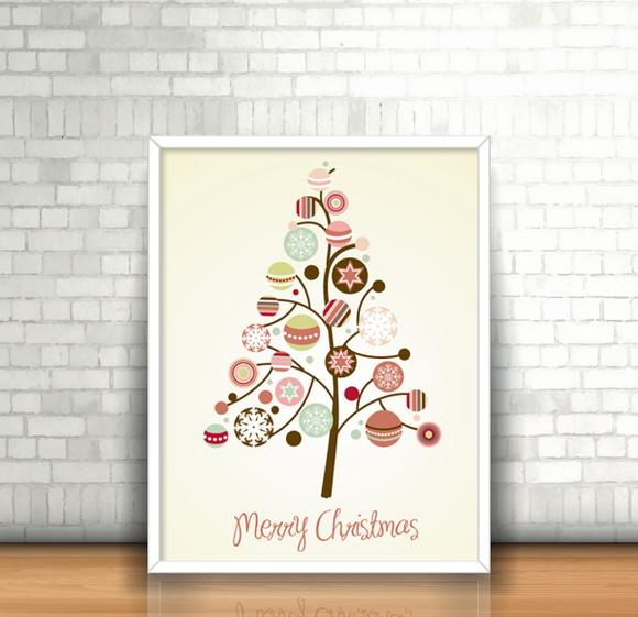 Quadro Merry Christmas