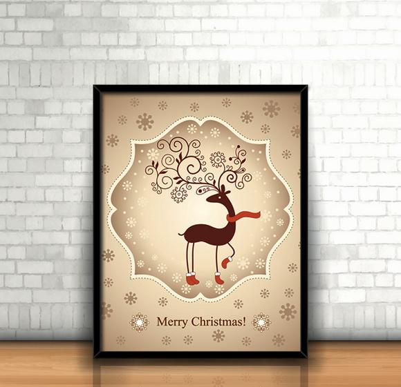 Quadro Merry Christmas