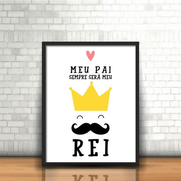 Quadro Meu Pai, Meu Rei