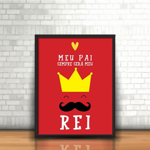 Quadro Meu Pai, Meu Rei