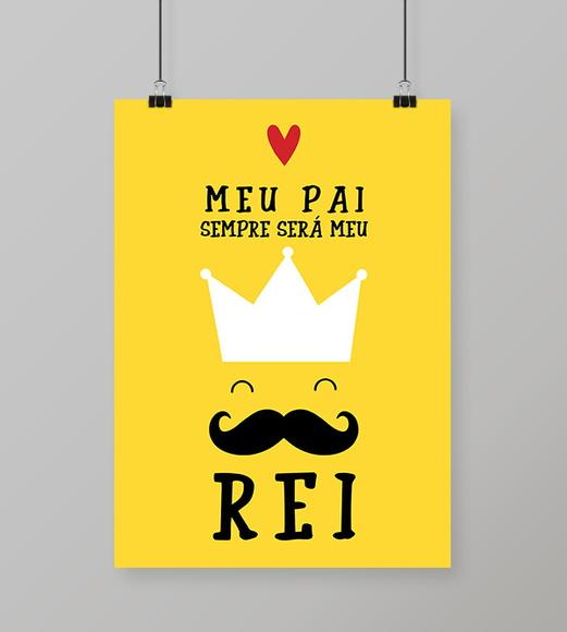 Quadro Meu Pai, Meu Rei