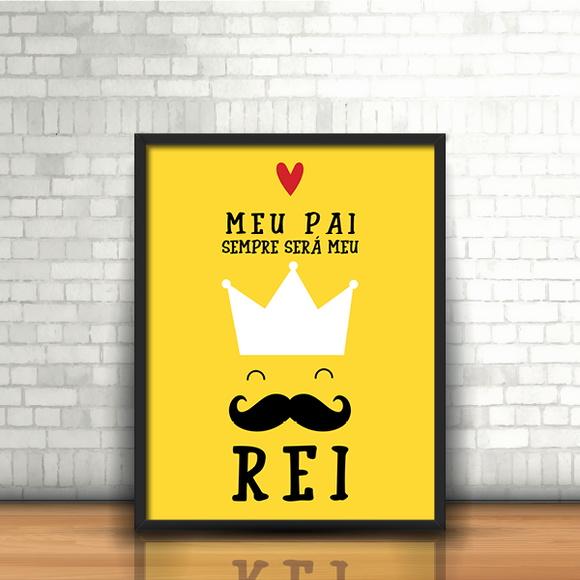 Quadro Meu Pai, Meu Rei