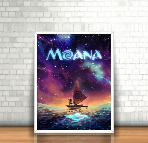 Quadro Moana / 20x30cm / Com Vidro